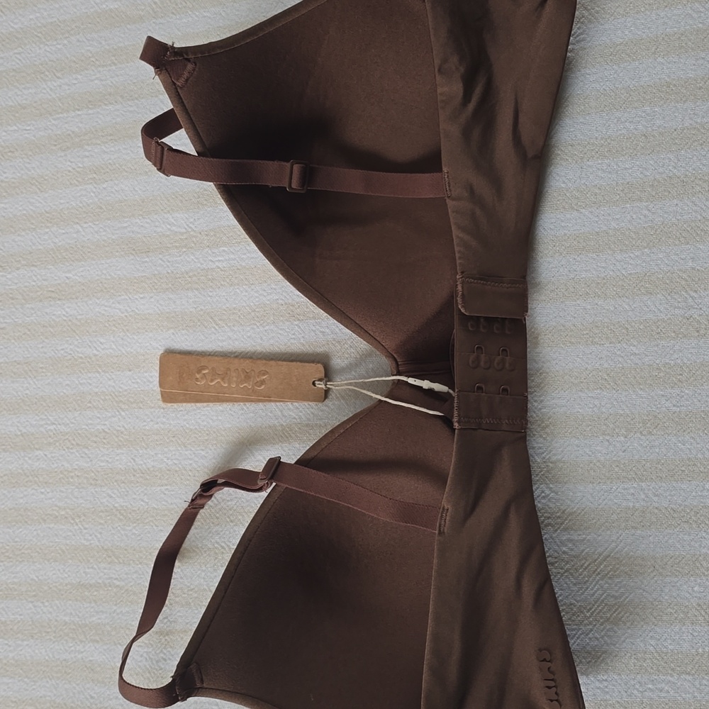 SKIMS Wireless Form Lightly Lined Bra Size:34B Jasper - Picture 3 of 5